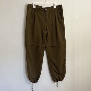 Columbia Women's 14 Hiking Pants‎ Convertible To Shorts Brown